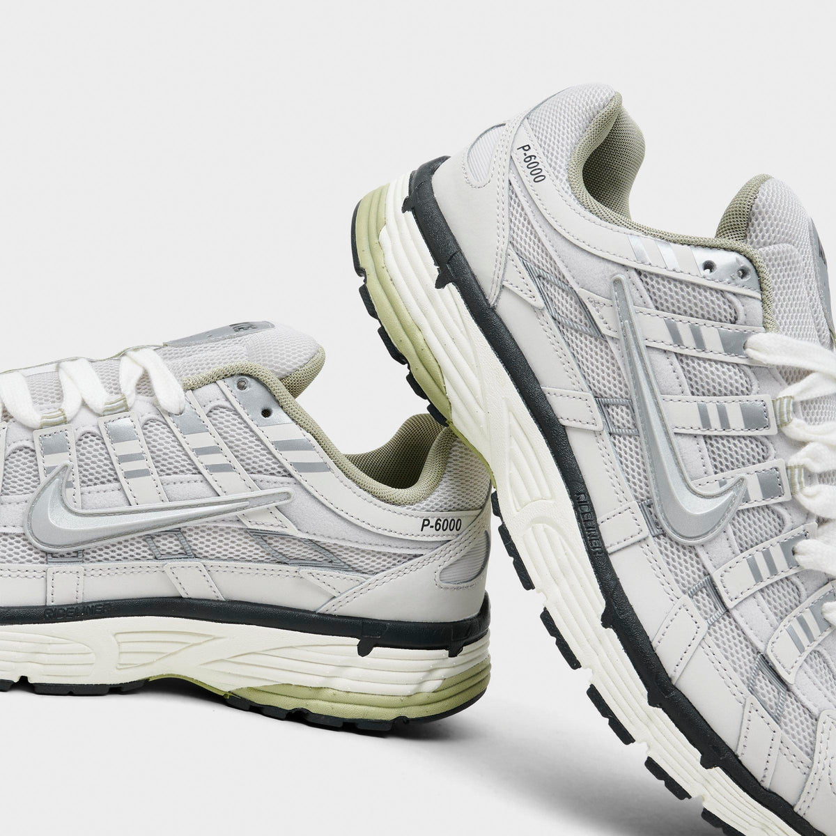 Men's Nike P-6000 Casual Shoes - Platinum Tint/Sail/Anthracite/Metallic Silver - view 3