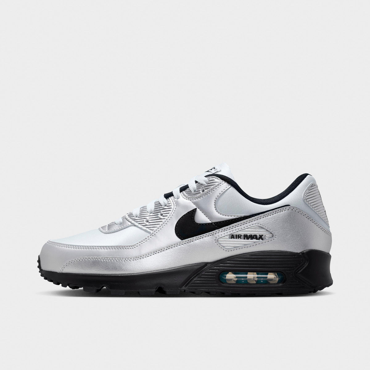 Men's Nike Air Max 90 Scorpion Casual Shoes - Chrome/Gamma Blue/Black