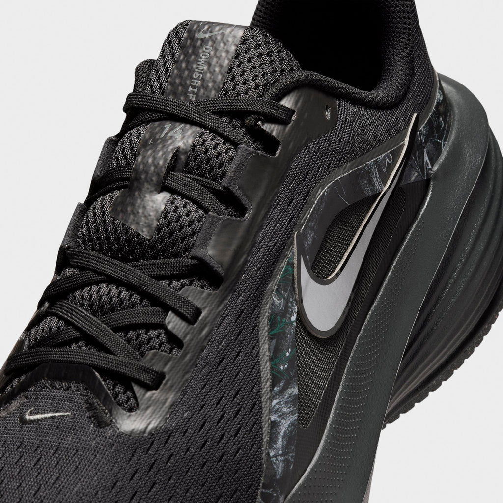 Men's Nike Downshifter 14 Realtree Running Shoes - Black/Dark Smoke Grey/Iron Grey/Metallic Dark Grey - view 3