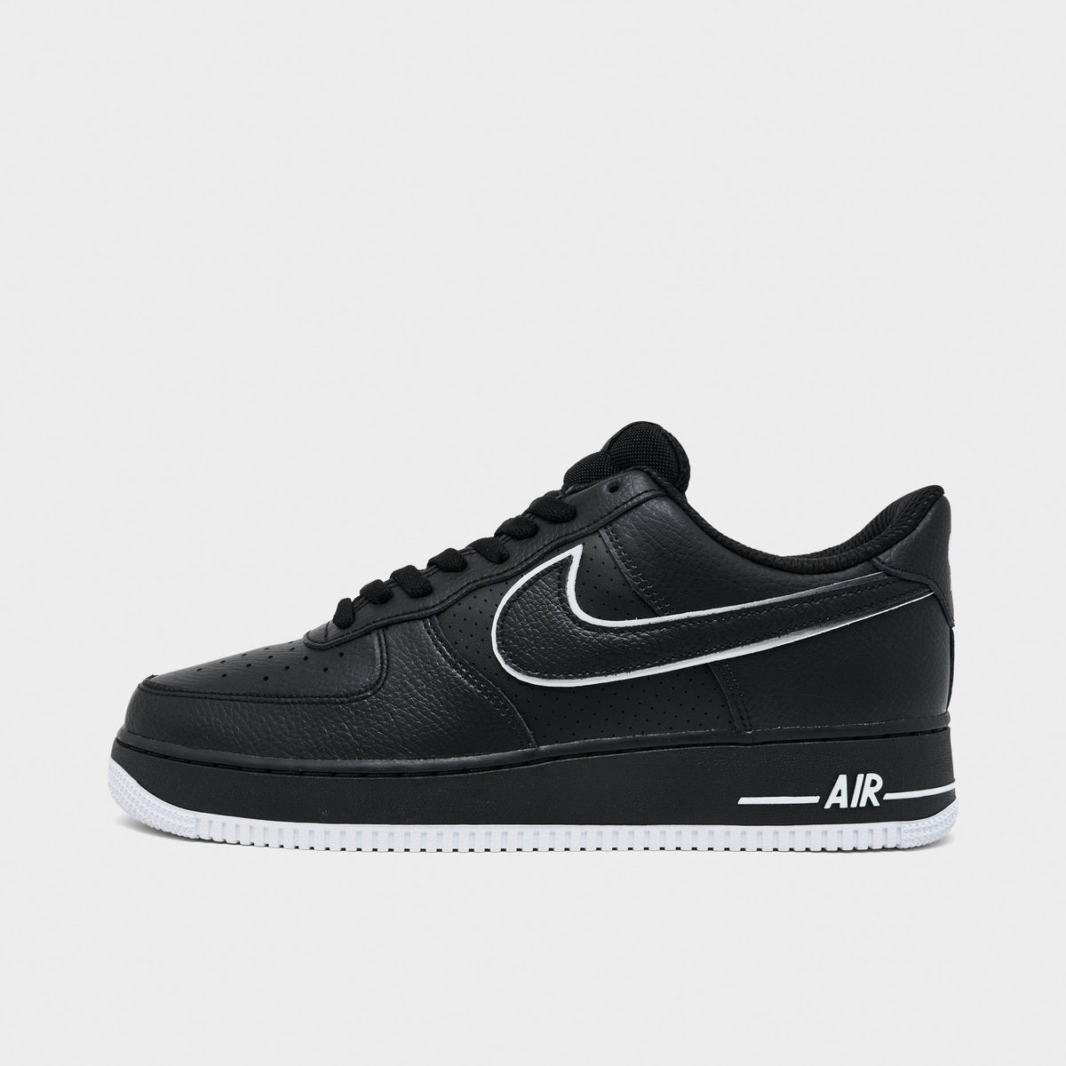 Men's Nike Air Force 1 '07 LV8 Casual Shoes - Black/White