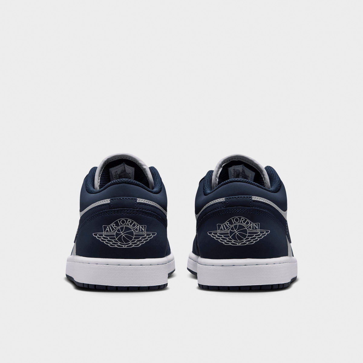 Men's Air Jordan Retro 1 Low Casual Shoes - Obsidian/Grey Fog/Pink Foam/Obsidian - view 4