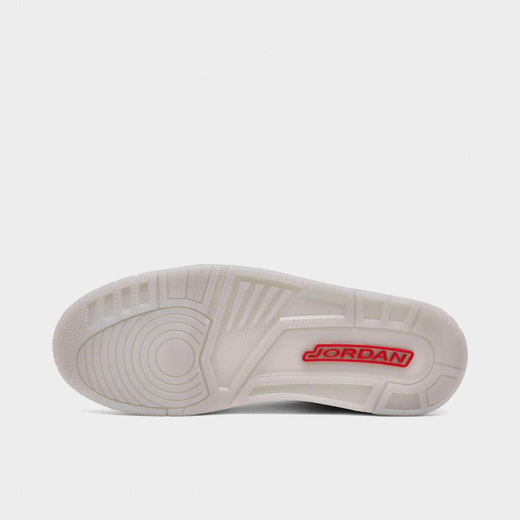 Men's Jordan Spizike Low Casual Shoes - White/Grey Fog/Fire Red/Black - view 6