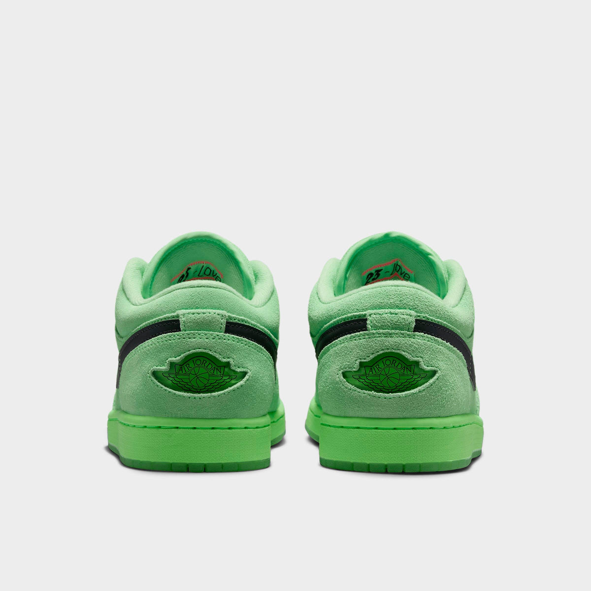Men's Air Jordan Retro 1 Low SE Casual Shoes - Lime Blast/Lime Blast/Anthracite - view 4