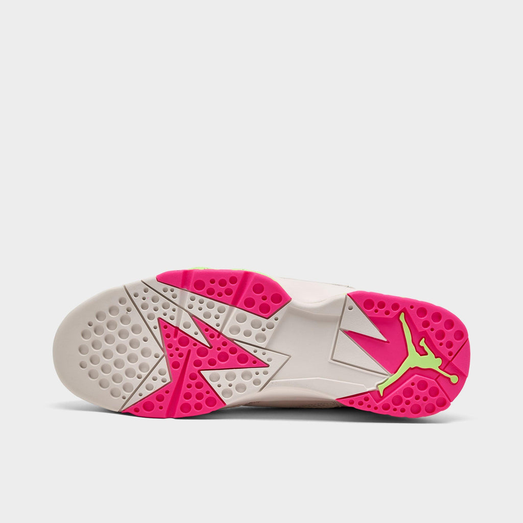 Men's Air Jordan Retro 7 Basketball Shoes - Phantom/Lime Blast/Pink Blast/Anthracite - view 6