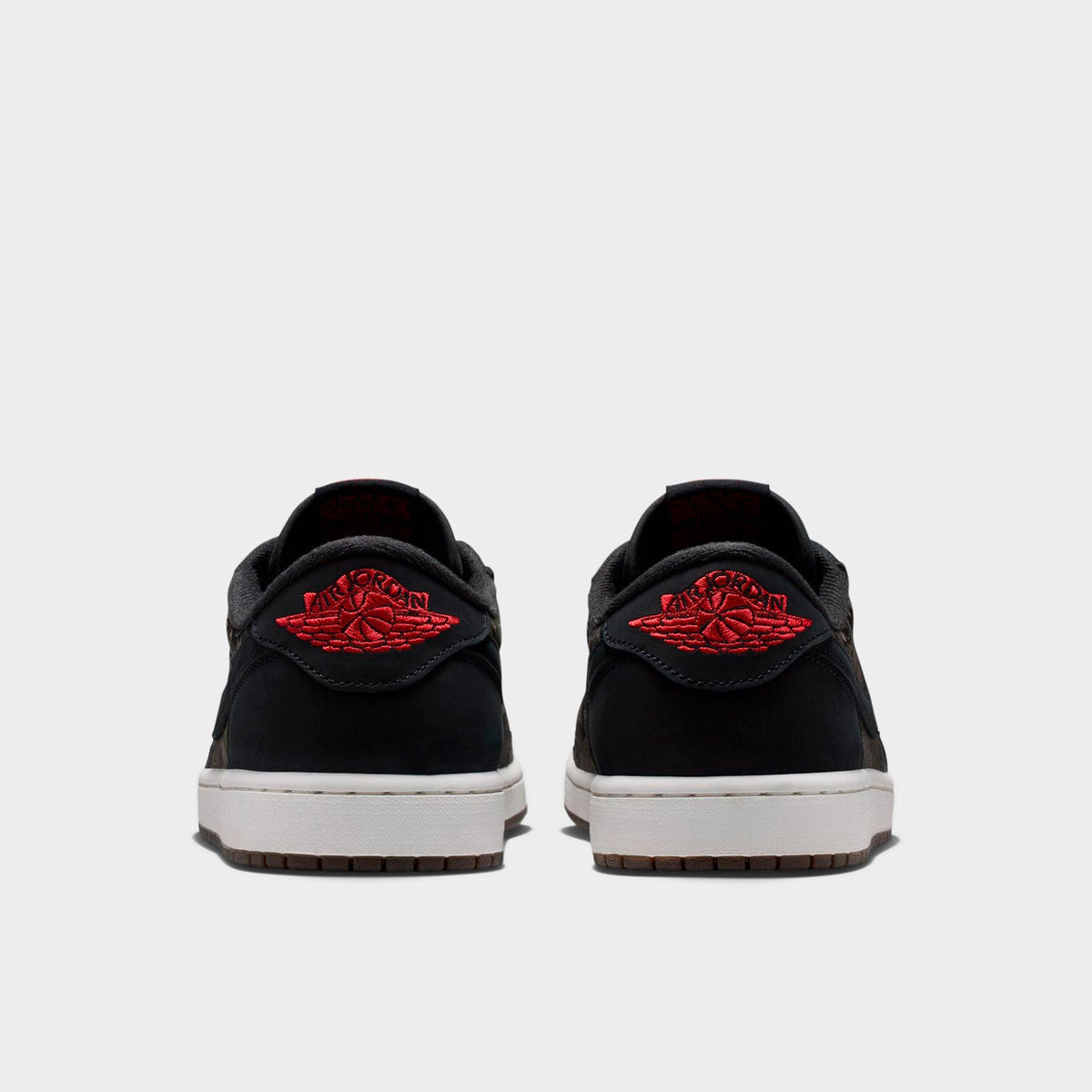 Men's Air Jordan Retro 1 Low OG SE Laser Casual Shoes - Black/University Red/Palomino/Summit White - view 4