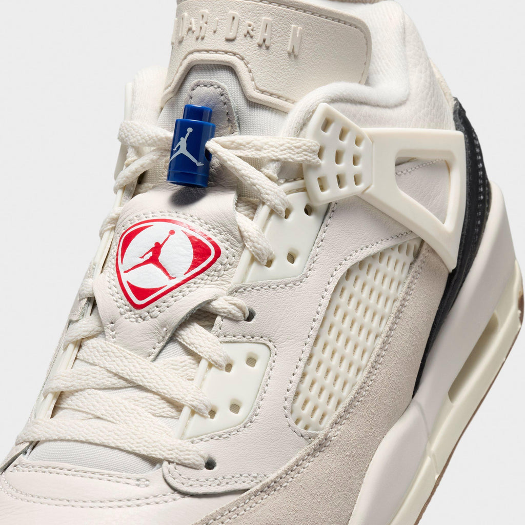 Men's Jordan Spizike Low Casual Shoes - Phantom/Sail/Old Royal/University Red - view 3