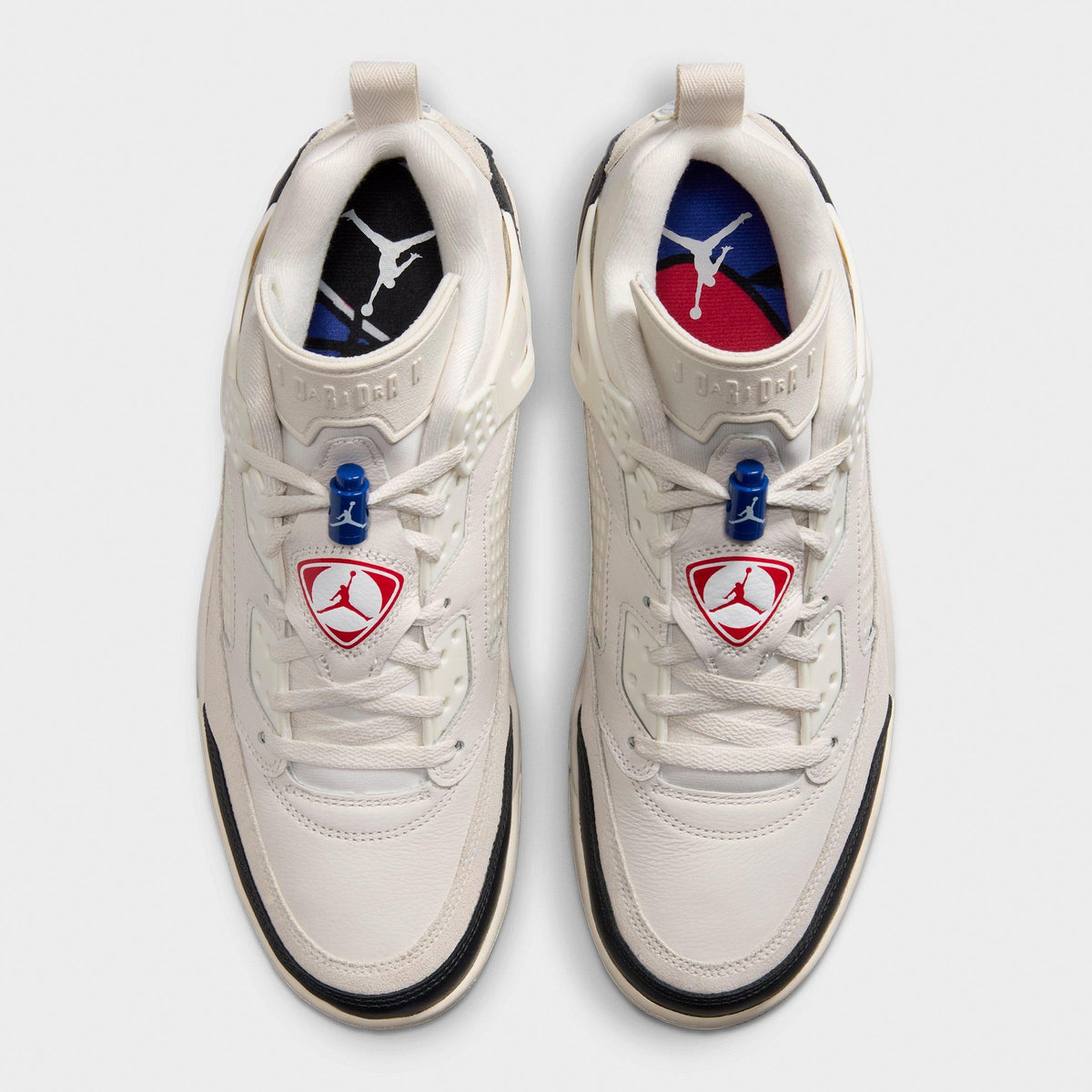 Men's Jordan Spizike Low Casual Shoes - Phantom/Sail/Old Royal/University Red - view 5