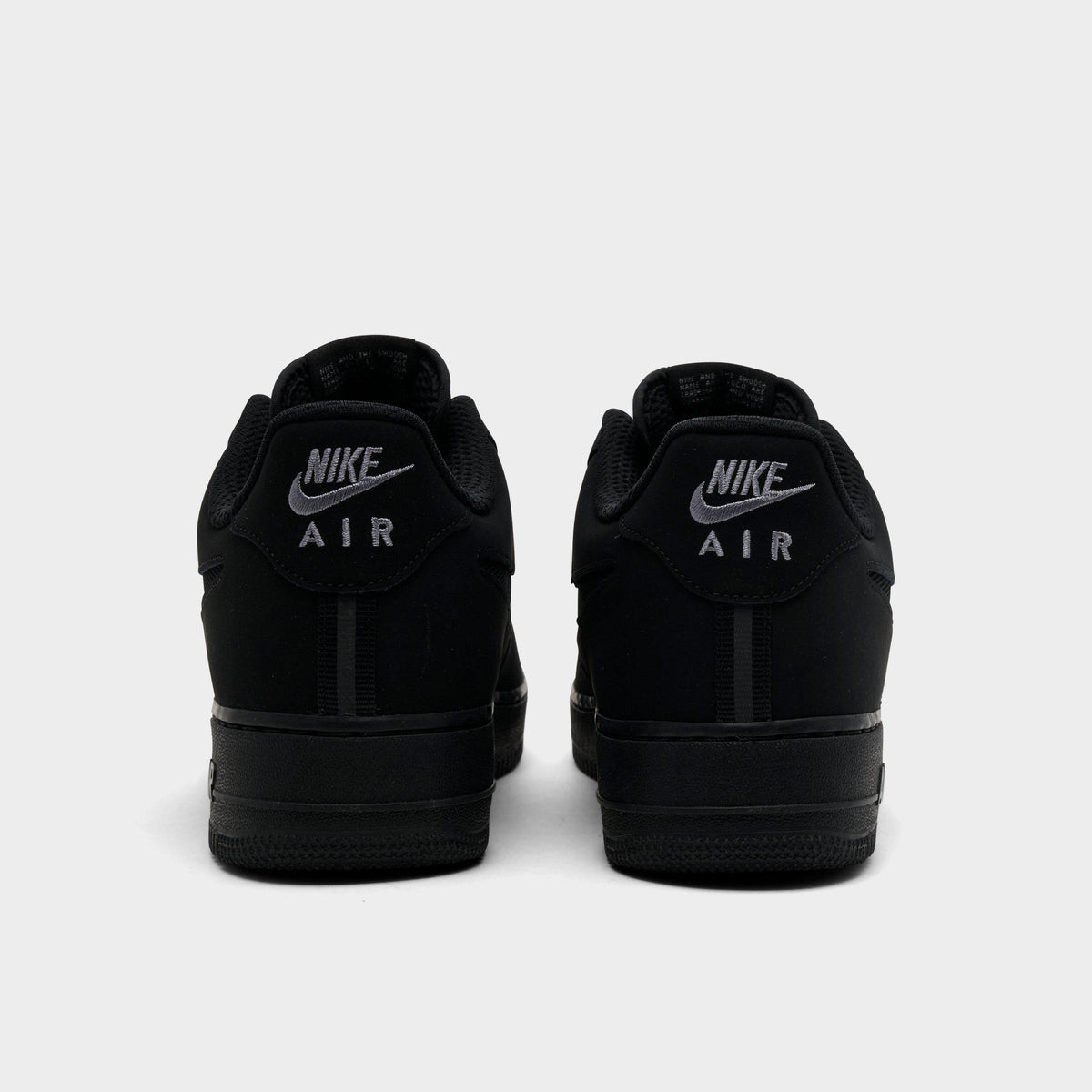Men's Nike Air Force 1 '07 LV8 Casual Shoes - Black/Cool Grey/Cool Grey - view 4