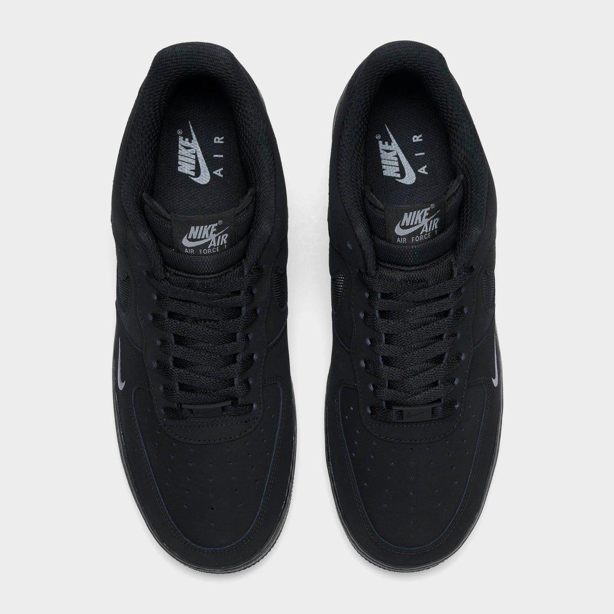 Men's Nike Air Force 1 '07 LV8 Casual Shoes - Black/Cool Grey/Cool Grey - view 5