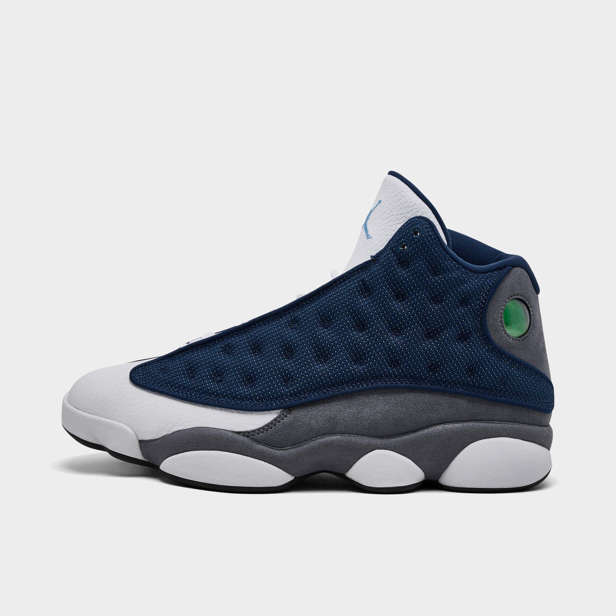 Men's Air Jordan Retro 13 Basketball Shoes - Navy/University Blue/Flint Grey/White