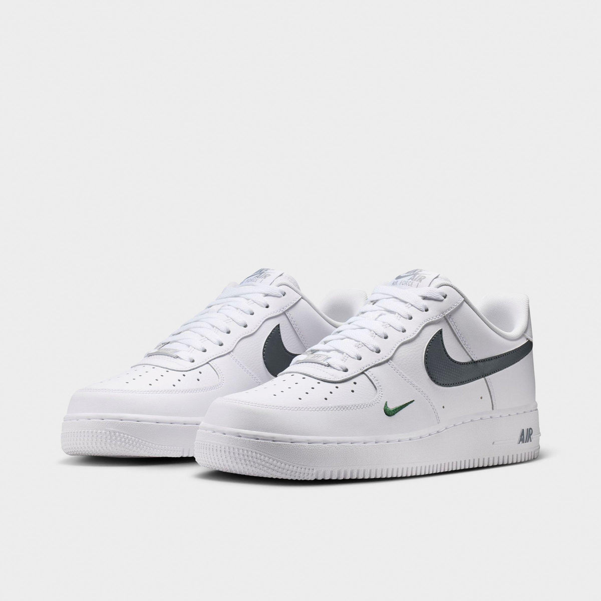 Men's Nike Air Force 1 '07 Casual Shoes - White/Fir/Cool Grey - view 2