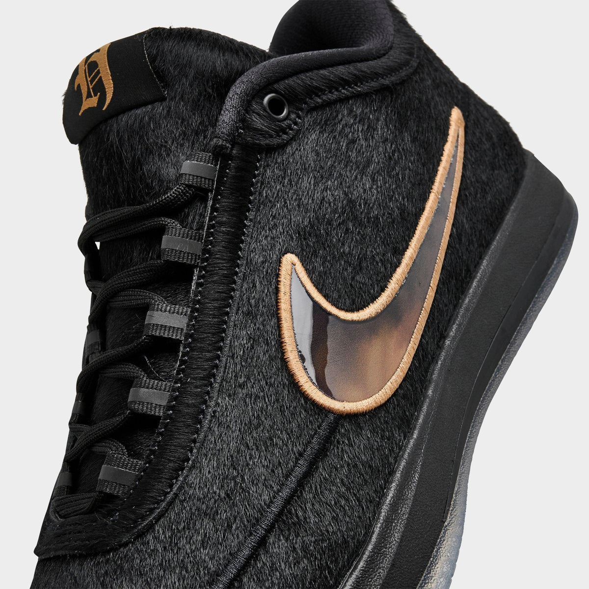 Nike Book 2 Basketball Shoes - Black/Vast Grey/Amber Brown/Multi-Color - view 3