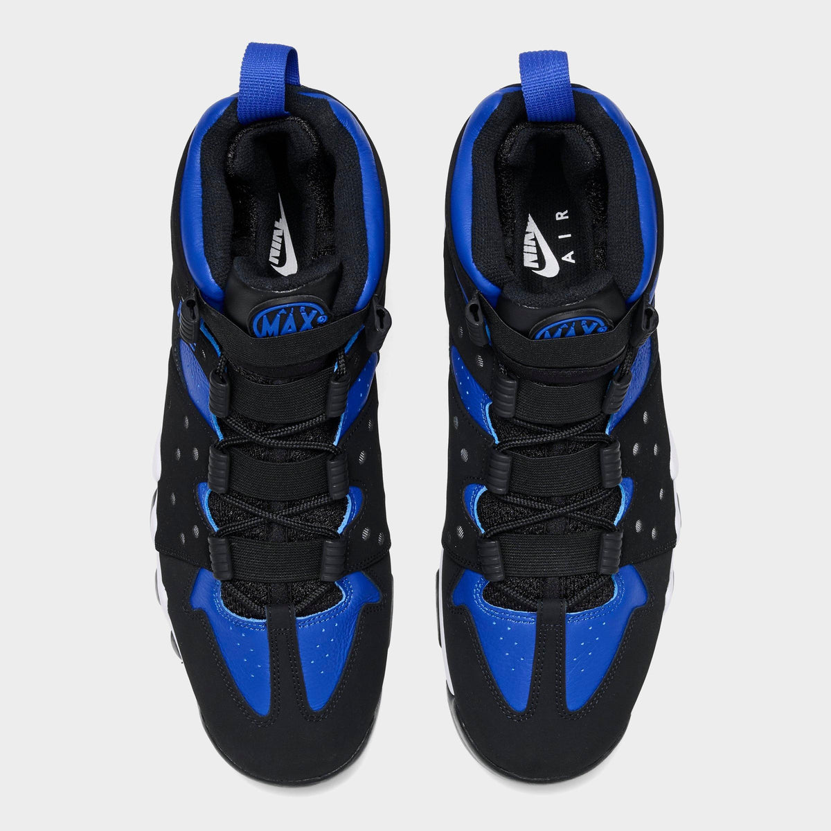Men's Nike Air Max 2 CB '94 Basketball Shoes - Black/Varsity Royal/White - view 5
