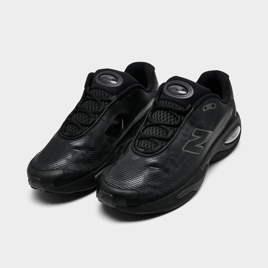 Men's New Balance AC Runner Running Shoes - Black/Black Cement/Black Metallic - view 2