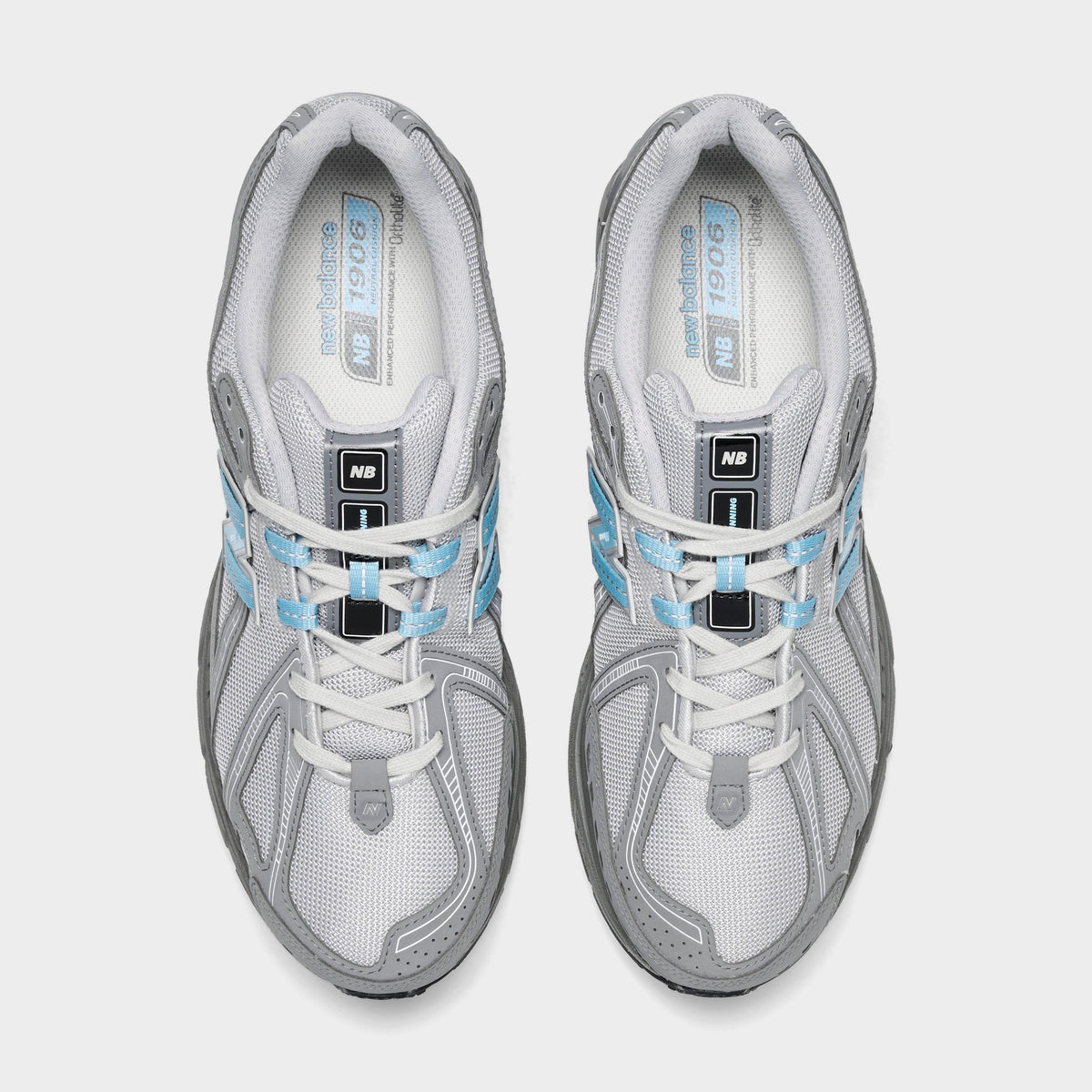 Men's New Balance 1906R Casual Shoes - Grey/Light Blue - view 5
