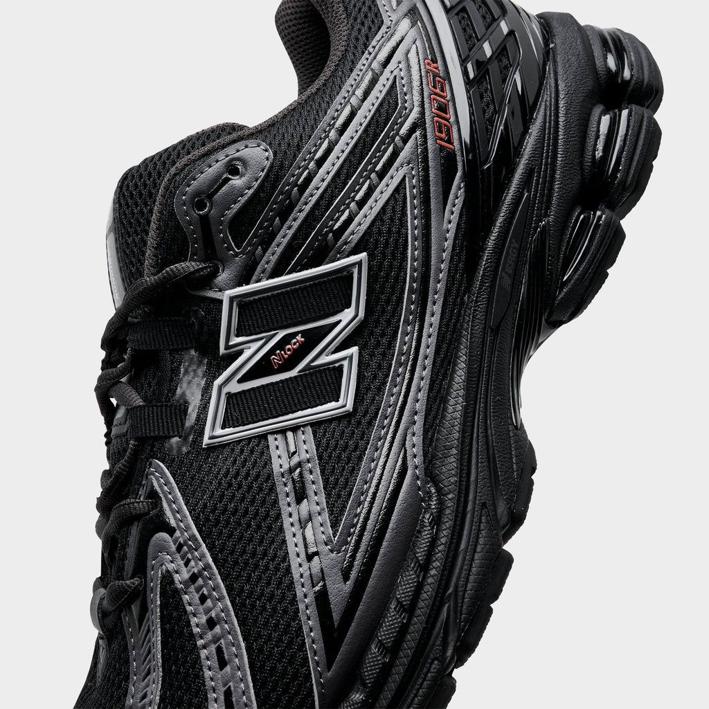 Men's New Balance 1906R Casual Shoes - Black/Hot Tomato - view 3
