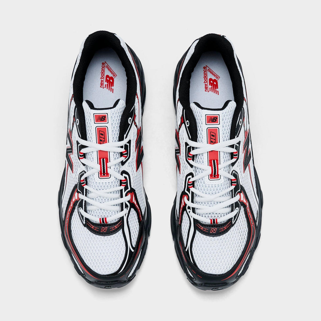 Men's New Balance 740 Casual Shoes - White/Red/Black - view 5