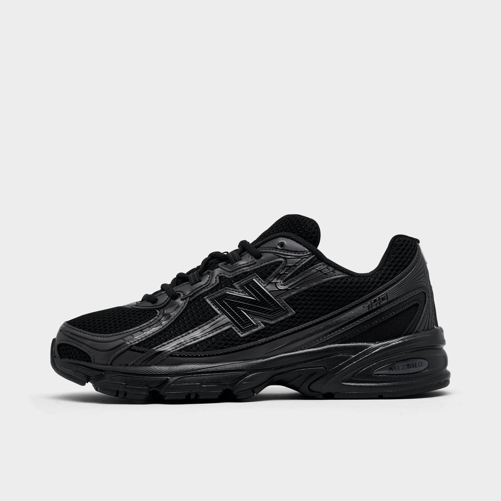 Men's New Balance 740 Casual Shoes - Black/Black Cement