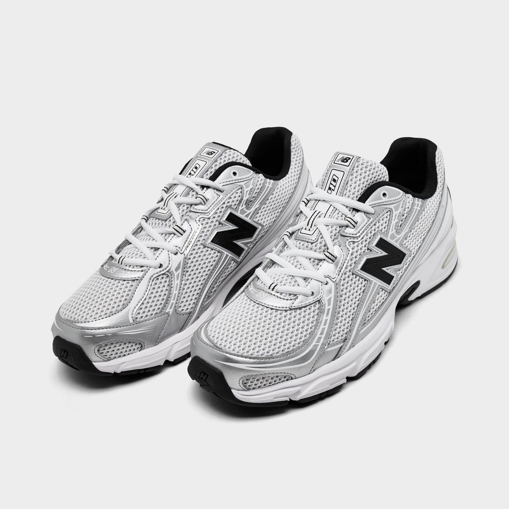 Men's New Balance 740 Casual Shoes - White/Silver Metallic - view 2
