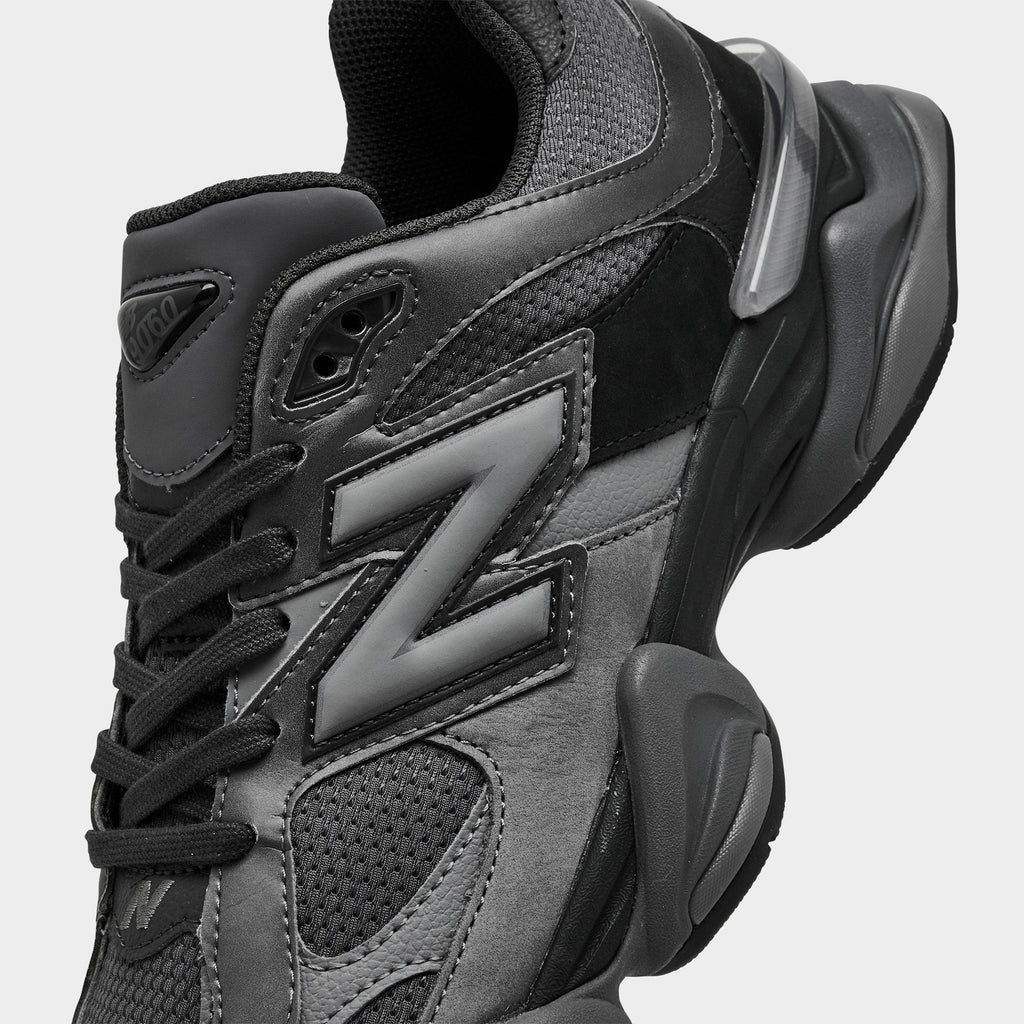 Men's New Balance 9060 Casual Shoes - Black/Harbor Grey - view 3