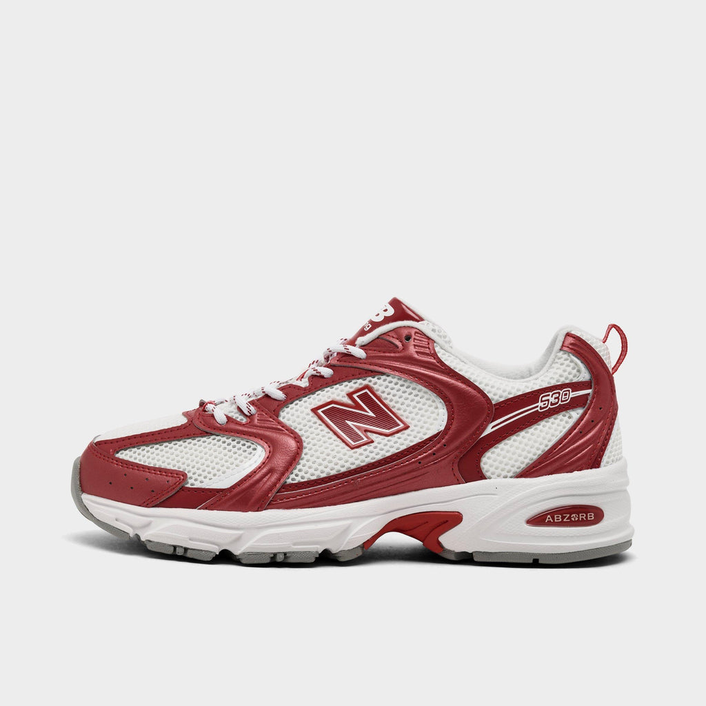 Women's New Balance 530 Casual Shoes - White/Red