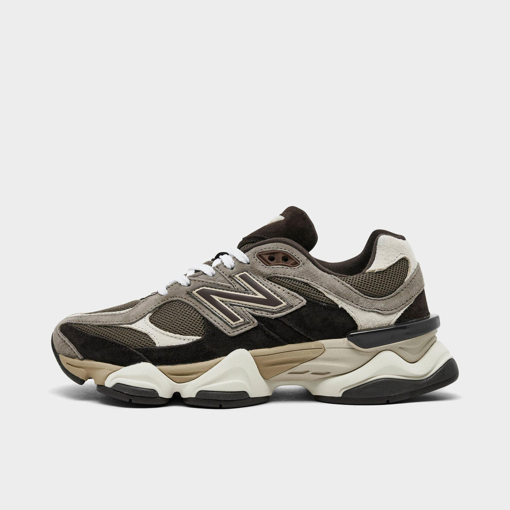 Women's New Balance 9060 Casual Shoes - Thunder Brown/Timberwolf/Black Coffee