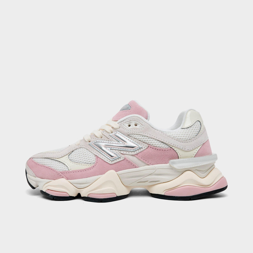 Women's New Balance 9060 Casual Shoes - White/Pink Chalk