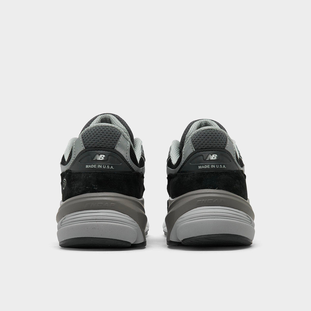 Women's New Balance Made in USA 990v6 Running Shoes - Black/Black - view 4
