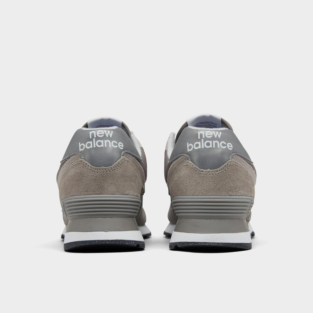 Women's New Balance 574 Casual Shoes - Grey/White - view 4